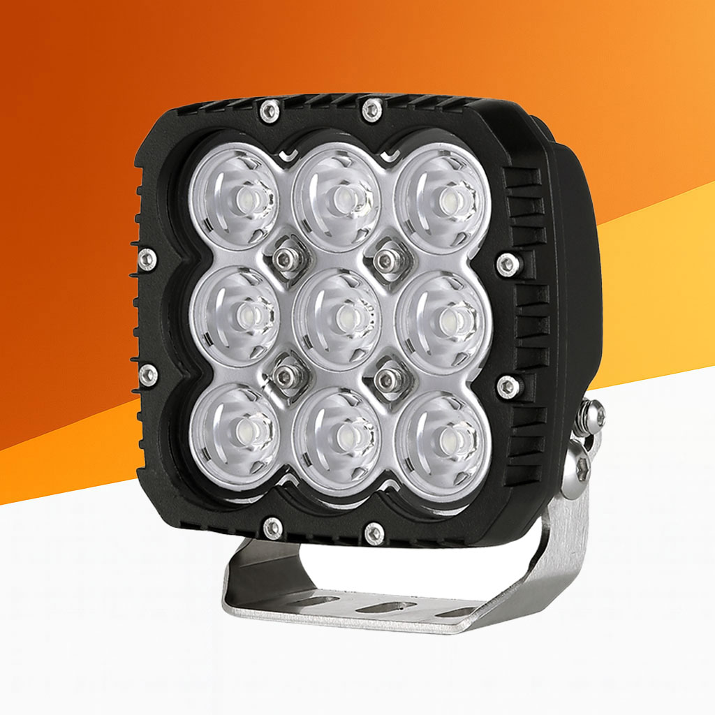 5 Inch 90W LED Work Light – 9,000 Lumen Flood Lamp